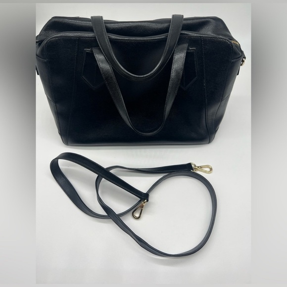 Neely and Chloe black leather shoulder bag - Picture 10 of 15